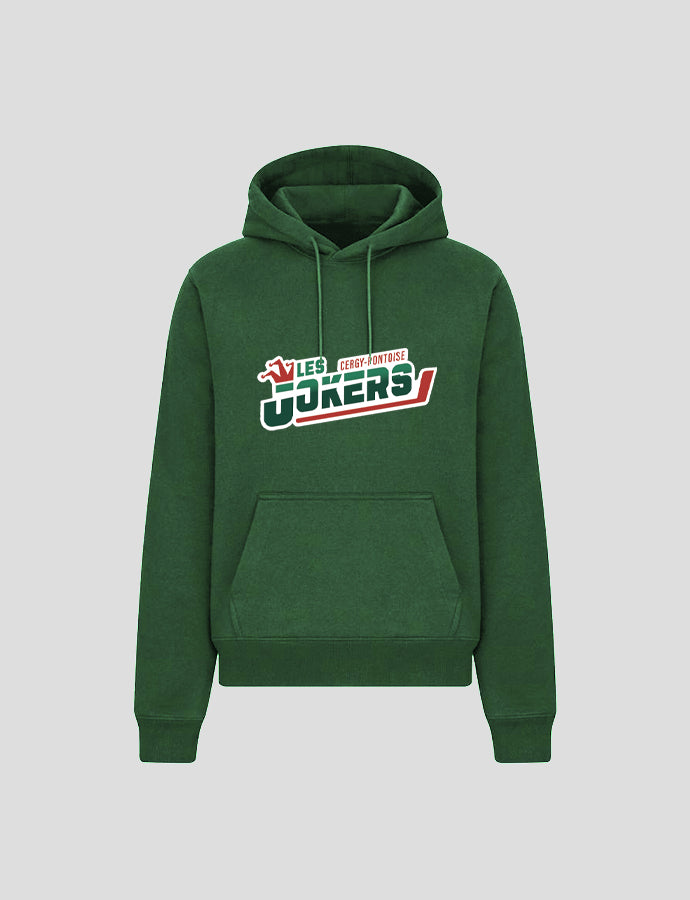 New Hoodie vert "les Jokers"